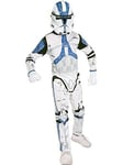 Rubie's Kid's Star Wars Clone Trooper Costume Medium, Age 5 - 7 years, Height 12