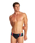 Arena Men's M THREEFOLD BRIEF, Black-black-anguria, 42 UK