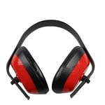 Red Safety Ear Muffs Noise Reduction Headband Headphones  Industrial