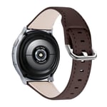 Samsung Gear S3 Frontier / S3 cowhide leather watch strap - Choc Brun