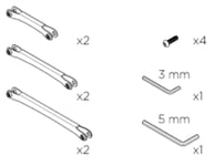 Thule Strut Kit Till Pack n' Pedal Rack