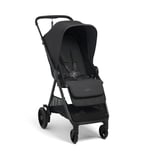 Mamas & Papas Libro, Lightweight Travel Stroller, Buggy, One Handed Fold, Compact Storage, Lie-Flat Seat, Newborn to 4 Years, Liquorice