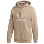 adidas Tref Hood Out Trakha Men's Hooded Sweatshirt, Khaki F17, FR: S (Manufacturer's Size: S)