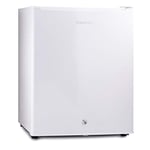 Subcold Eco75 Mini Fridge White | Table-Top Model | Counter-Top Fridge | Solid Door with Chiller Box | Lock & Key | Energy Efficient (75L, White)