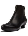 Camper Femme Helena Bajo 46232 Bottine à fermeture éclair Noir 036, 40 (EU)