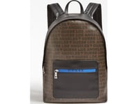 Guess Guess, Dan, Synthetic Leather, Backpack, Black/Brown, For Men For Men