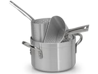 Cocotte Pardini Aluminium Élevé 2 Panneaux 28 CM