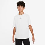 Nike Dri-FIT Multi T-shirt Kort Ärmar Vit | Löpartröja för Herrar - Handla nu på Loparshop.se!