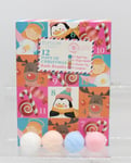 12 Days of Christmas Bath Bomb Kids Advent Calendar Elysium Spa Fun Bath Xmas