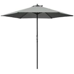 2.8m Patio Umbrella Parasol Outdoor Table Umbrella 6 Ribs