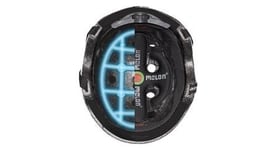 Casque de velo urbain   melon   all stars bleu   bleu