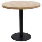 Bistropöytä vaaleanruskea 80 cm MDF