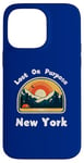 Coque pour iPhone 14 Pro Max Lost On Purpose Tenue de voyage de vacances New York