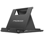 MoKo Support Tablette/Téléphone 6-12.9'' pour iPad Air 5 10.9, iPad 9, iPad Mini 6/5, iPhone 14/13 Mini/13/13 Pro/13 Pro Max, iPhone 11 Pro Max, iPad Pro 12.9/11,/10.2 (8th Gen), Air 4/3, Noir