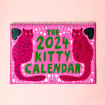 2024 Kitty Kalender | 2024 Väggkalender | Kattkalender | 2024 Väggplanerare 2024