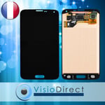 Vitre Tactile + Ecran LCD pour Samsung Galaxy S5 i9600 G900F noir