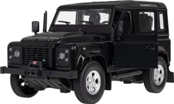 Rastar Land Rover Defender Svart Rastar 1:14 Modell Fjärrstyrd Bil + 2,4 Ghz Fjärrkontroll + Manuell Dörröppnare