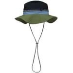 BUFF Explore Booney Hat Vert / Noir Bleu S/M 2024 - *prix inclut code COCORICO