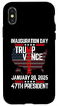 iPhone X/XS Classic Trump Vance 2024 Retro Stripe Inauguration 47th MAGA Case