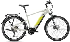 HEPHA Vélo électrique Trekking 7 Long Range, E-Bike Batterie intégrée 708Wh, Moteur Central 80 Nm, 10 Vitesses, App Support, Disque hydrauliques, Unisex VTC 27,5 Pouce