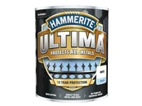 Hammerite HMMUMSWH750 Ultima Metal Paint Smooth White 750ml