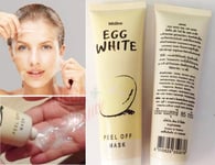 2 x Mistine Egg Bright Lighten Poreless AntiBlackhead Peel Off Face Facial Mask