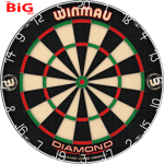 Diamond  plus  Professional  Bristle  Dartboard