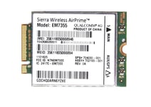 HP WWAN Sierra Wireless AirPrime EM7355 QualComm 704030-001 4G LTE Modem