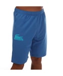 Lacoste Mens Loungewear Shorts in Blue Cotton - Size X-Small