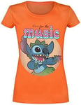 Lilo And Stitch - Here For The Mu - Small - Womens - New fitted t-shir - T777z