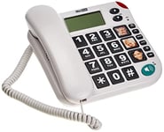 Telephone Filaire KXT480 Blanc MAXCOM