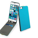 ETUI FLIP MUVIT POUR APPLE IPHONE 6 PLUS IPHONE 6S PLUS BLEU TURQUOISE