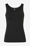 Calida - Linne Natural Comfort Tank Top - Svart