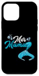 Coque pour iPhone 12 mini Mer Mama Fête des Mères Sirènes Mère