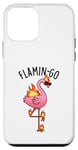 iPhone 12 mini Flamin-go Funny Flamingo Pun Case