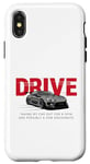 Coque pour iPhone X/XS Drive Cool Fast Sports Car Racing Drift Driver