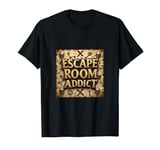 Escape Room Game Addict Vintage Pirate Map T-Shirt