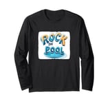 Awesome and Vibrant Rock the Pool Statement Costume Long Sleeve T-Shirt