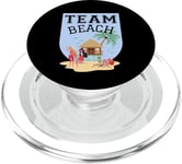 Team Beach Fun Tropical Summer Vacances PopSockets PopGrip pour MagSafe