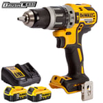 Dewalt DCD796N 18V Brushless 2 Speed Combi Drill with 2 x 5.0Ah Battery Charger