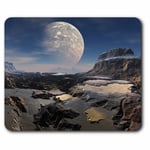 Computer Mouse Mat - Awesome Alien Planet Surface Office Gift #14184