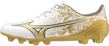 MIZUNO Soccer Football Shoes Alpha SELECT White Gold P1GA2465 US9.5(27.5cm) F/S