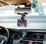 For Motorola Moto E22s smartphone mount rear mirror holder bracket