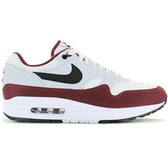 Nike air max 1 - Hommes Sneaker Blanc-Rouge FD9082-106 Sport Retro Loisir