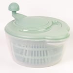 Westmark essoreuse à salade, capacité : 5 litres, 26 cm, plastique, sans BPA, Fortuna, couleur : transparent/vert, 2432224M