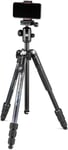 Manfrotto Element MII Camera and Phone Tripod, Travel Tripod in Aluminium... 