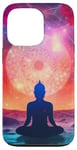 Coque pour iPhone 13 Pro Siège lotus méditation Yoga