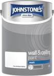 Johnstone's - Wall & Ceiling Paint - Pure Brilliant White - Matt Finish - Paint