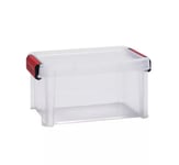 Boîte de rangement rectangulaire transparente Sundis Clip & Store 5 L