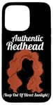 iPhone 15 Pro Max Natural Redhead Ginger Hair Color Ginger Pride Redhead Woman Case